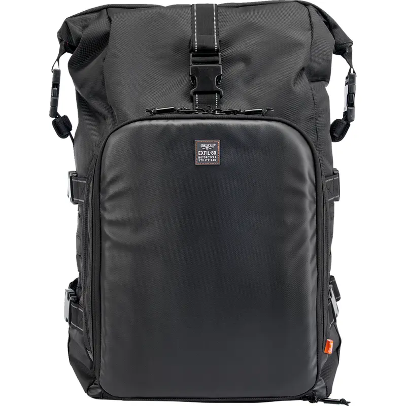 BILTWELL EXFIL-80 Motorcycle Bag - Gen 2 - Black 3014-01