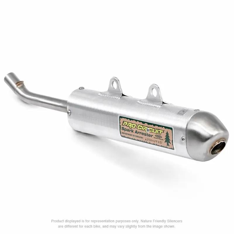 Pro Circuit Type 296 S.A. Silencer 1999-02 Kawasaki KX250 | SK99250-SA