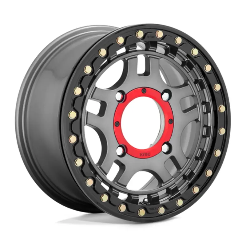 KS240 BL 15X7 4X156 G-MTL BLK-RING 38MM