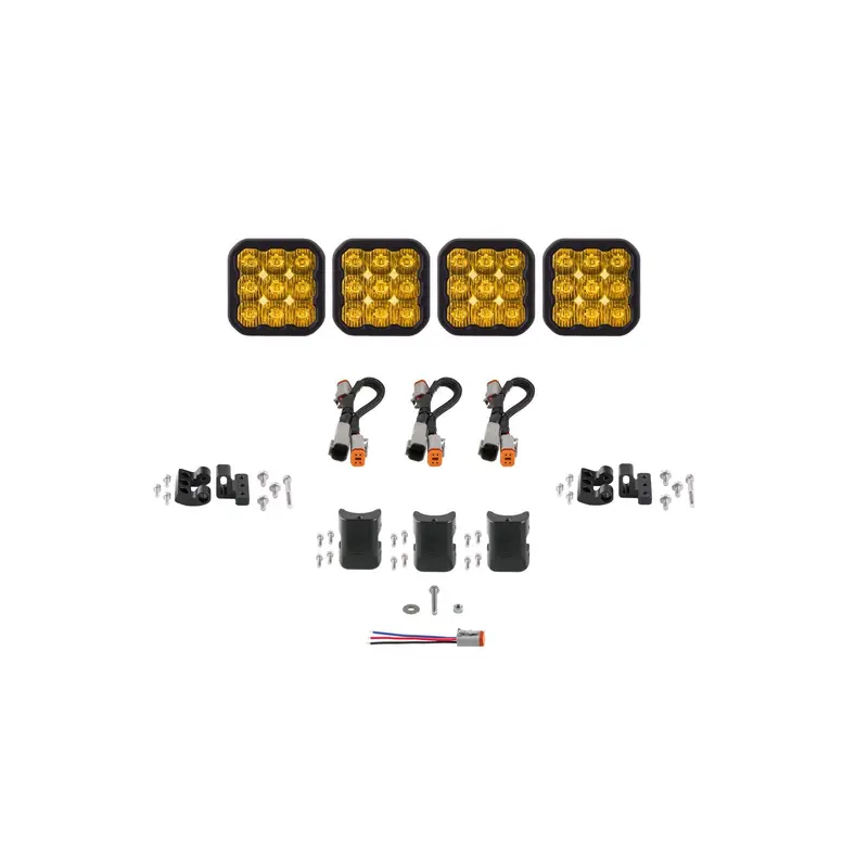 Diode Dynamics SS5 CrossLink 4-Pod LED Light Bar (One)