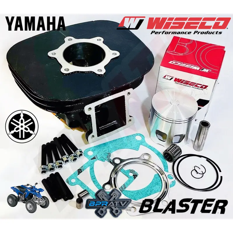 Yamaha Blaster Big Bore Kit 68 mil Cylinder +2 Over Complete Top End Rebuild Kit