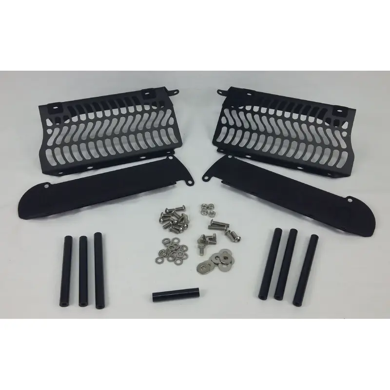 UNABIKER RADIATOR GUARD (BLACK) YY250-K