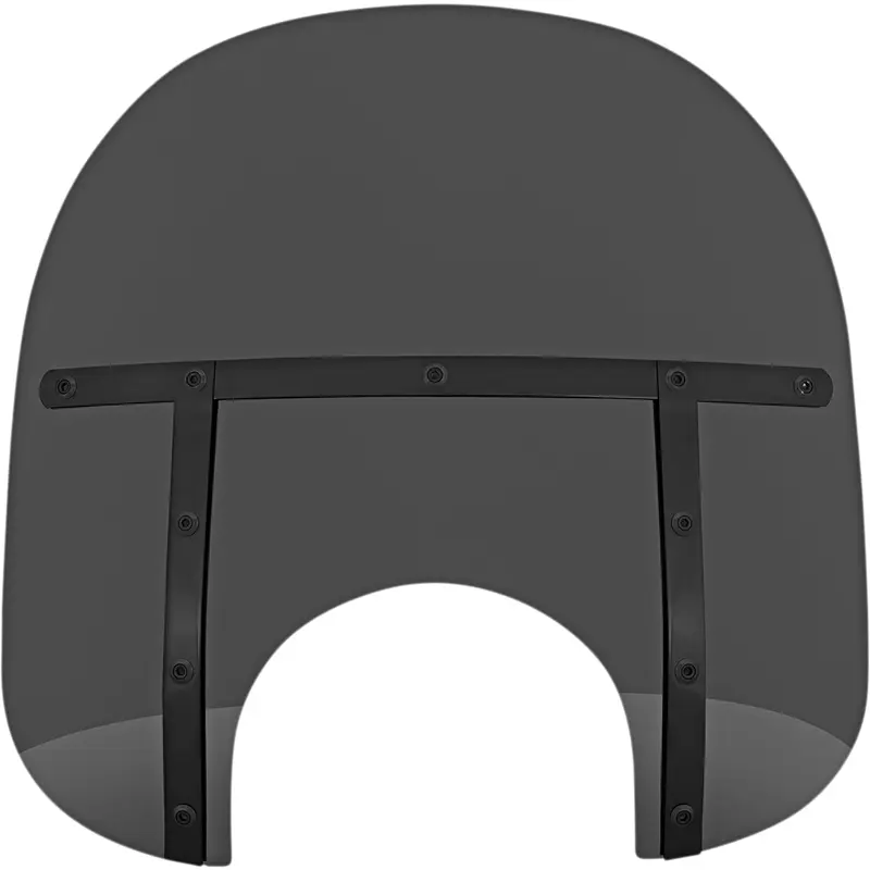 MEMPHIS SHADES Fats Windshield - 15" - Headlight - Dark Black Smoke MEB35210