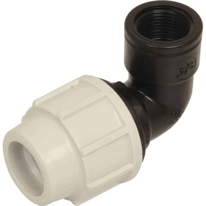 90 Elbow with Threaded Female Offtake - 25mm x 3/4'' | Sparex Part No.S.106901