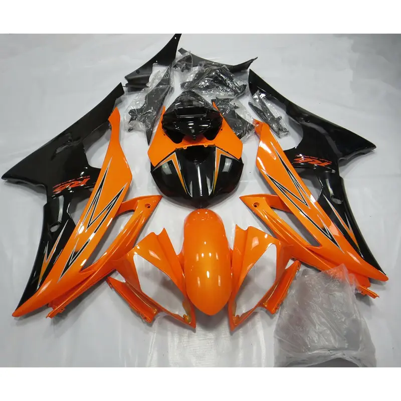 Amotopart 2008-2016 Yamaha YZF 600 R6 Orange Fairing Kit