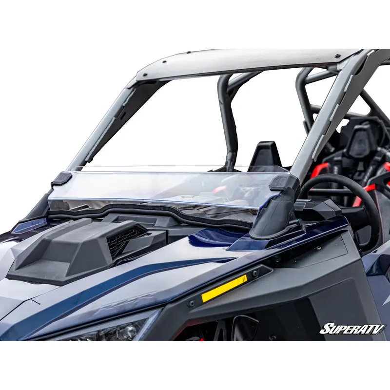 SuperATV Half Windshield for Polaris RZR Pro R 4 / Turbo R (2022+) - Clear