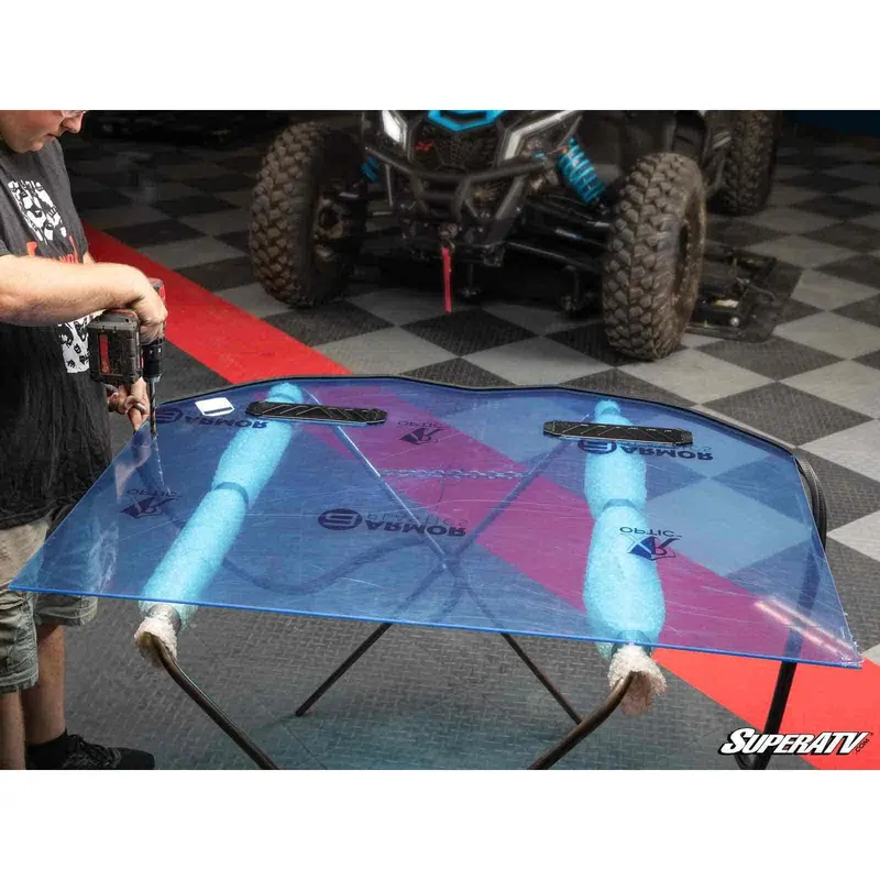 SuperATV Can-Am Maverick X3 Custom Cage Windshield Kit BBWS-CA-X3-70