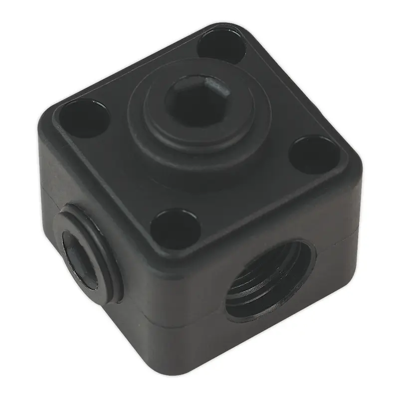 Porting Block 5 x 1/2"BSP Connection (John Guest Speedfit - JG-L-WSK) - CASPB