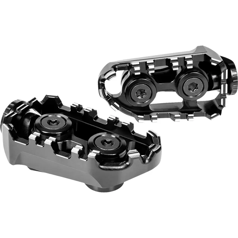 GILLES TOOLING Tech-X Enduro Footpeg - Driver - Black RGK-960-UF35-SET-B