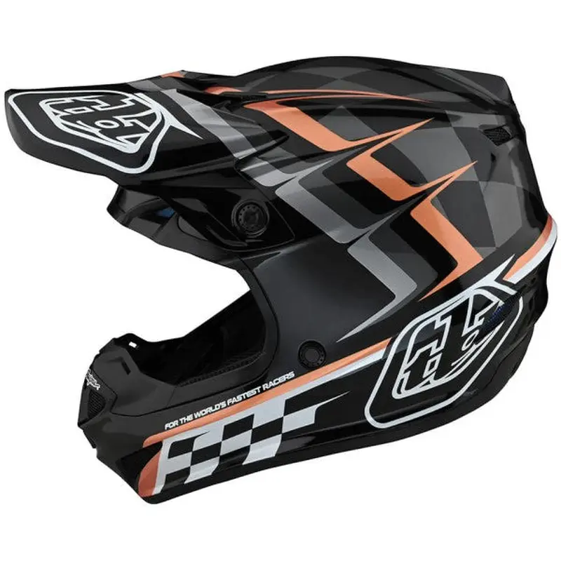 Casque de Motocross SE4 Polyacrylite Warped - Liquidation