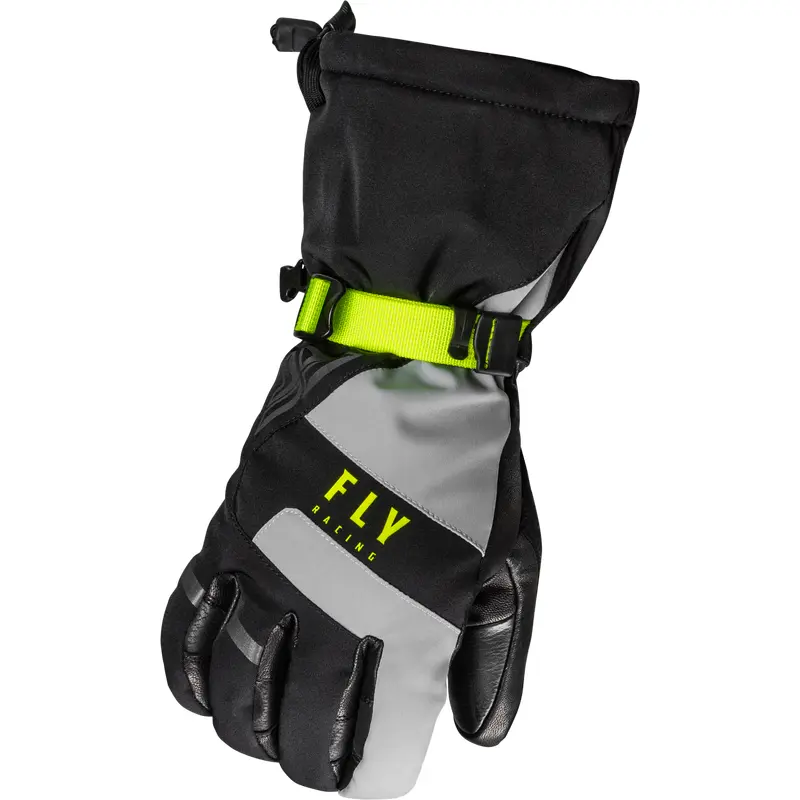 Fly Racing - Highland Gloves Black/Grey/Hi Vis Sm