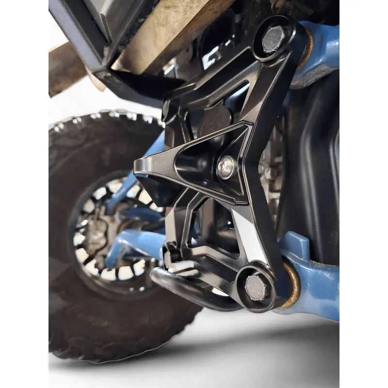 Elektric Offroad 2020-2024 Polaris RZR Pro XP Radius Rod Plate with Tow Hook Black