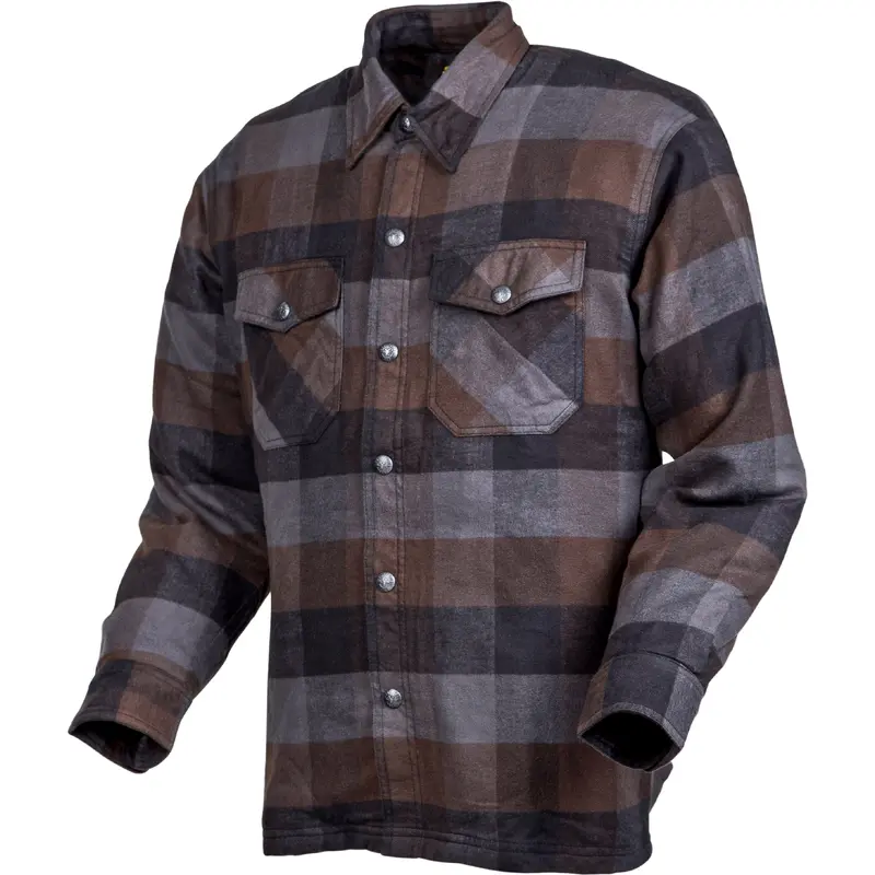 Covert Moto Flannel Black/Brown/Grey 5x