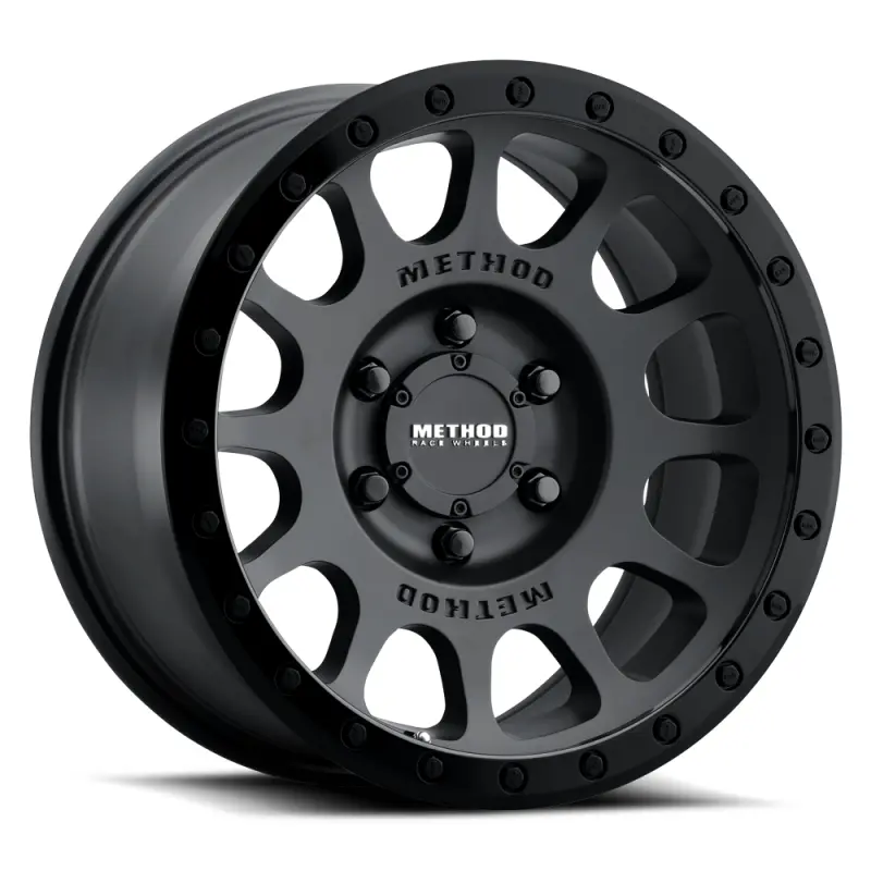 Method MR305 NV 17x8.5 +25mm Offset 6x5.5 108mm CB Double Black Wheel