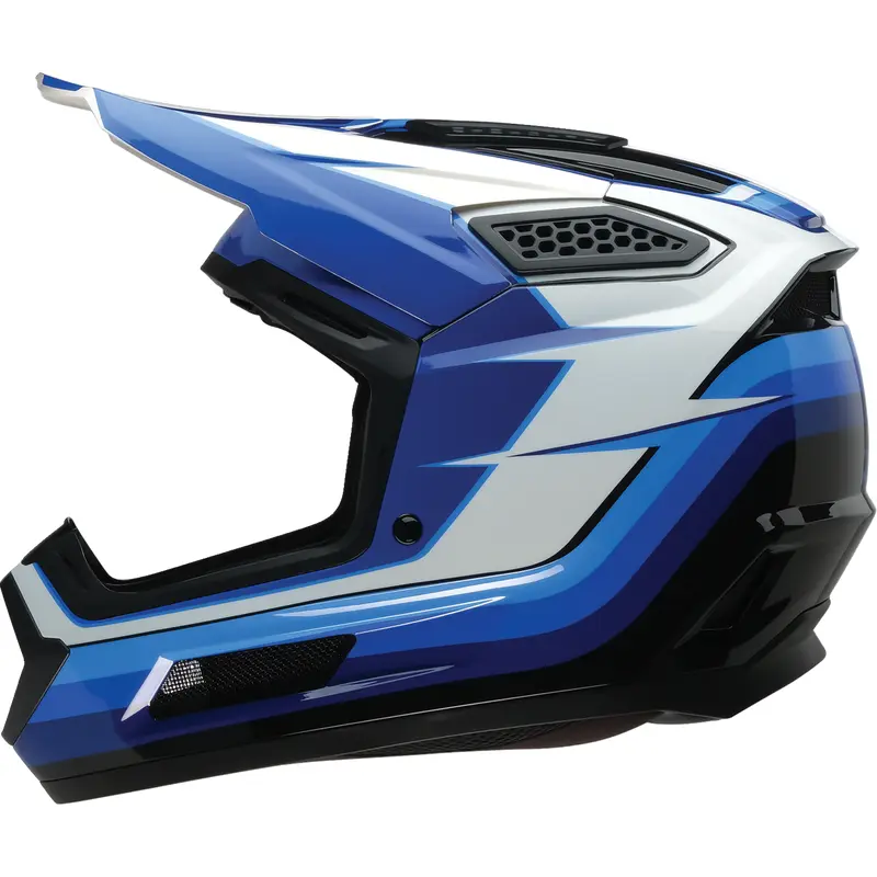 Z1R Dirt Maxx Helmet - Vortex - Blue/White - Medium 0110-9330