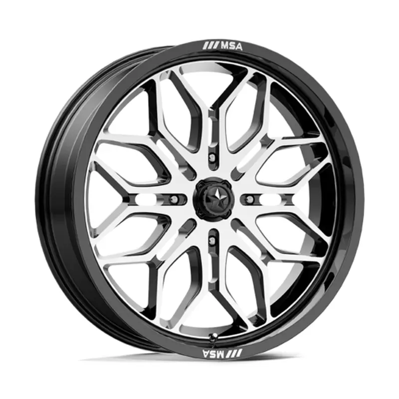 SNIPER UTV 18X7 4X137 96 G-BLK-MACH +10