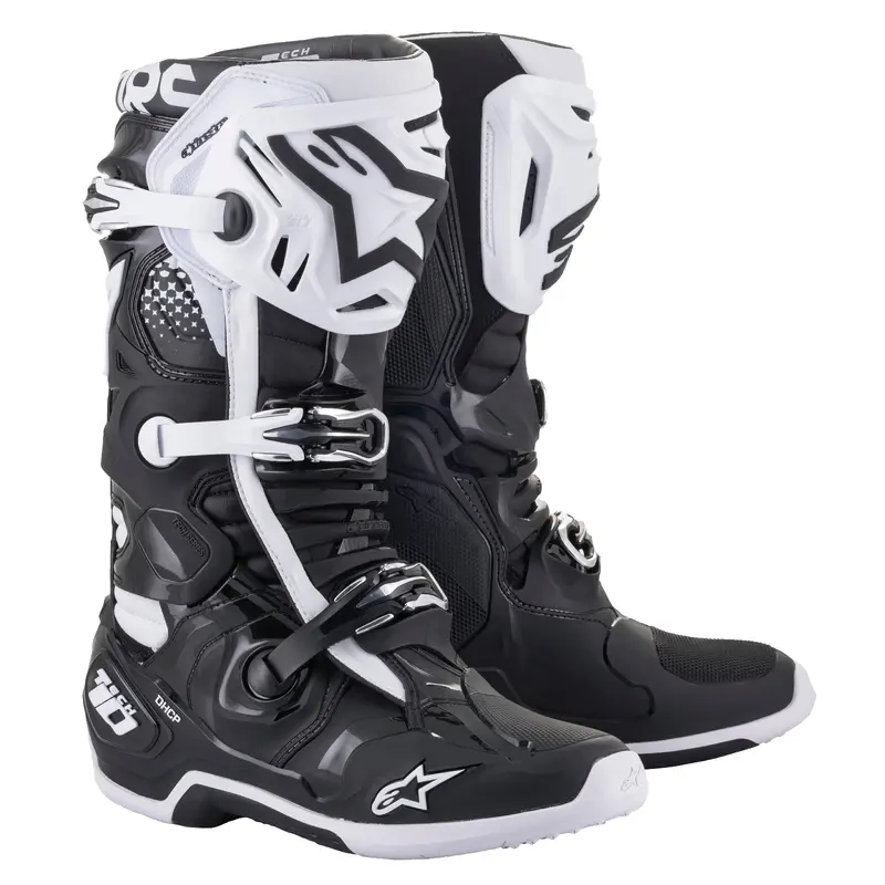 Tech 10 Boots Black/White Sz 07
