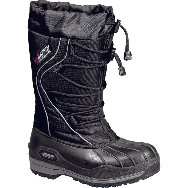 BAFFIN WOMEN'S ICE FIELD BOOTS BLACK SZ 10 4010-0172-001-10