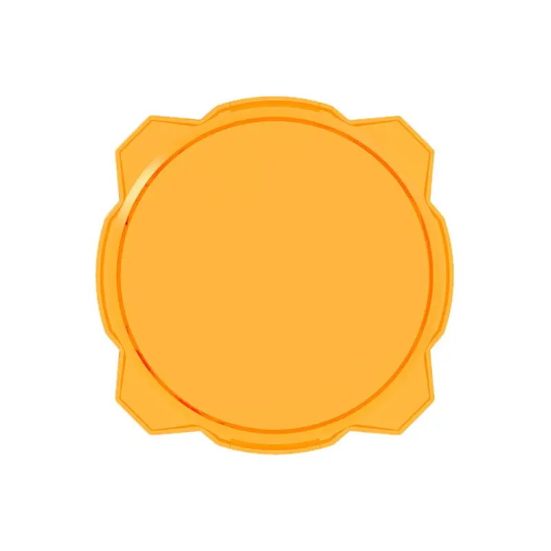 KC HiLiTES Gravity Titan/Pro6 6" Amber Shield 5112