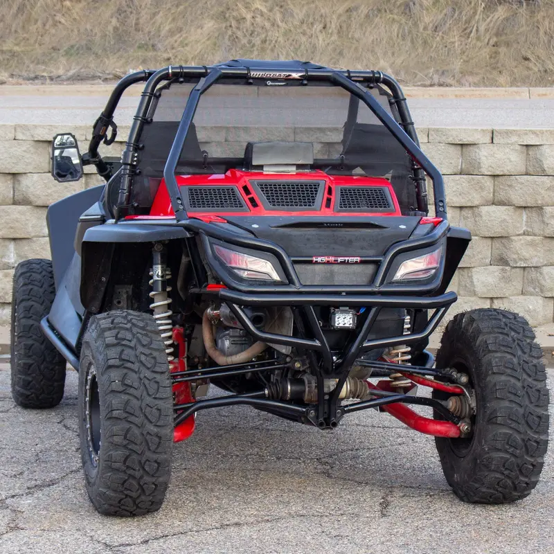 Motoroof Rear Window  Arctic Cat  Wildcat X  Black