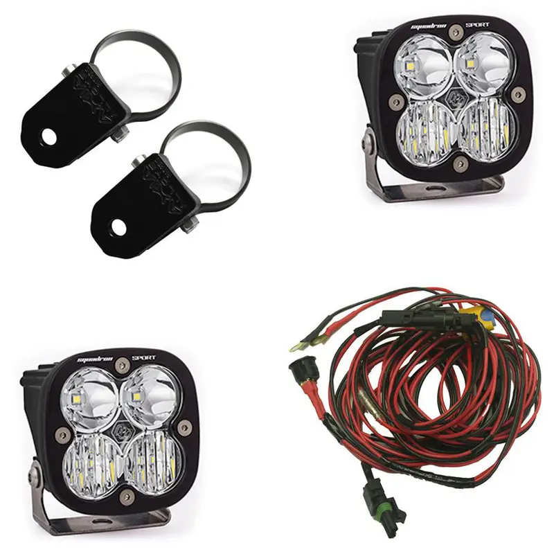 Squadron Sport, Kit (Lights, 2" Mounts, Harness) by Baja Designs
