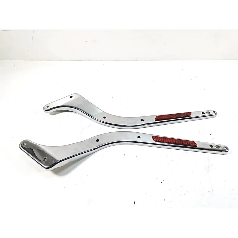2006 Harley Softail FXSTSI Springer Rear Frame Fender Chrome Braces 60146-06A