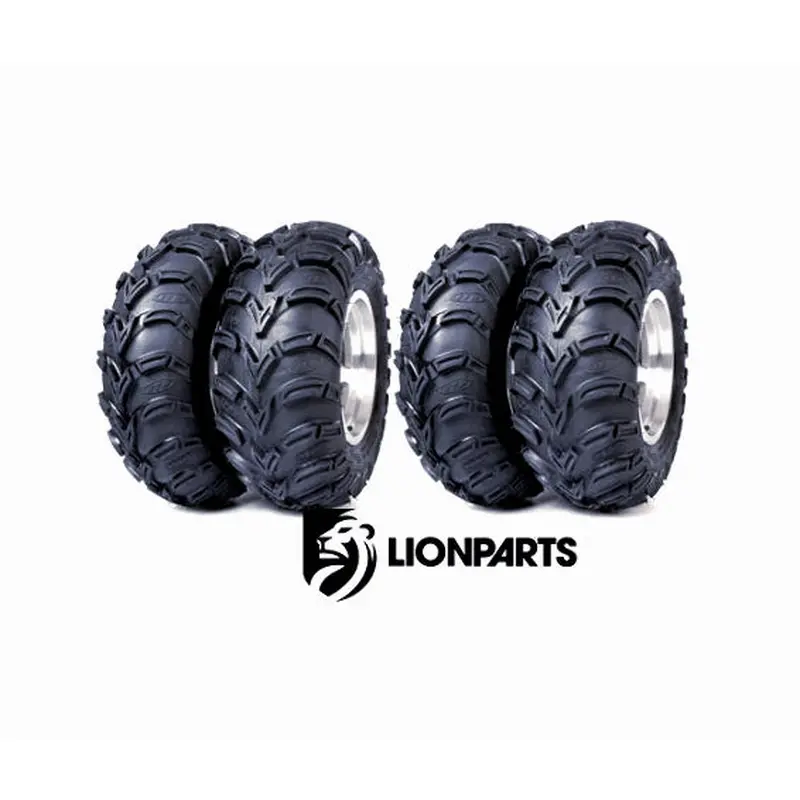 ITP Mud Lite 25x8-12 25x10-12 Atv Tires Set of 4 Mudlite 25x8x12 25x10x12 6 Ply