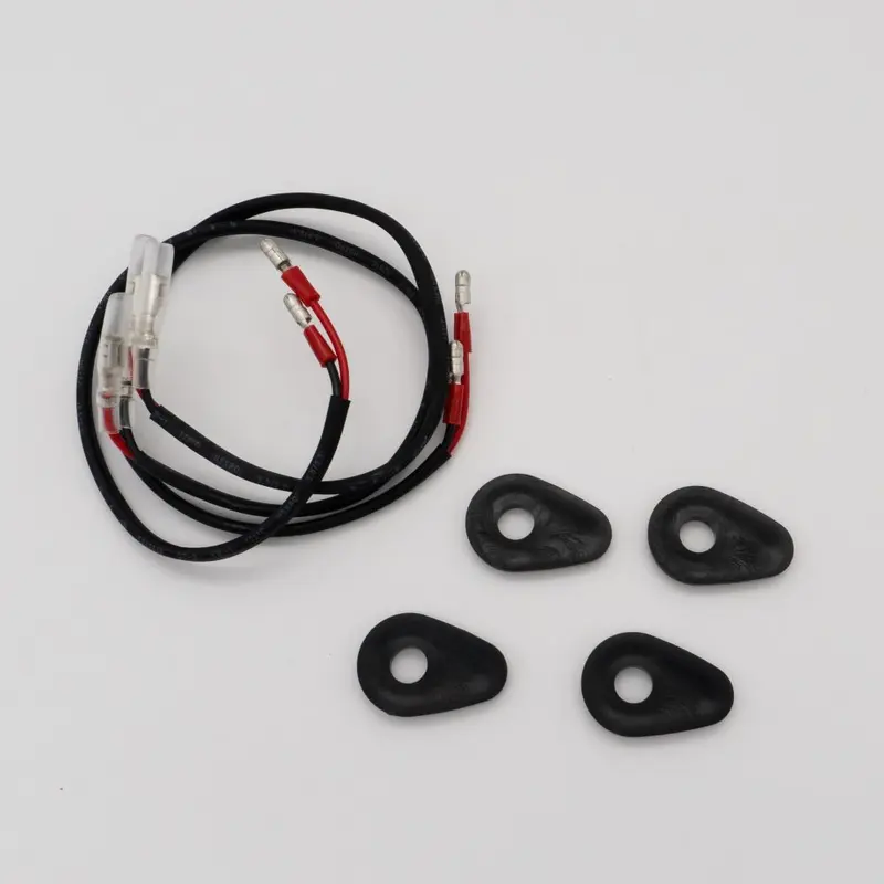 R&G Racing Black Indicator Adapter Kit For 2019-2024 Yamaha YZF R3