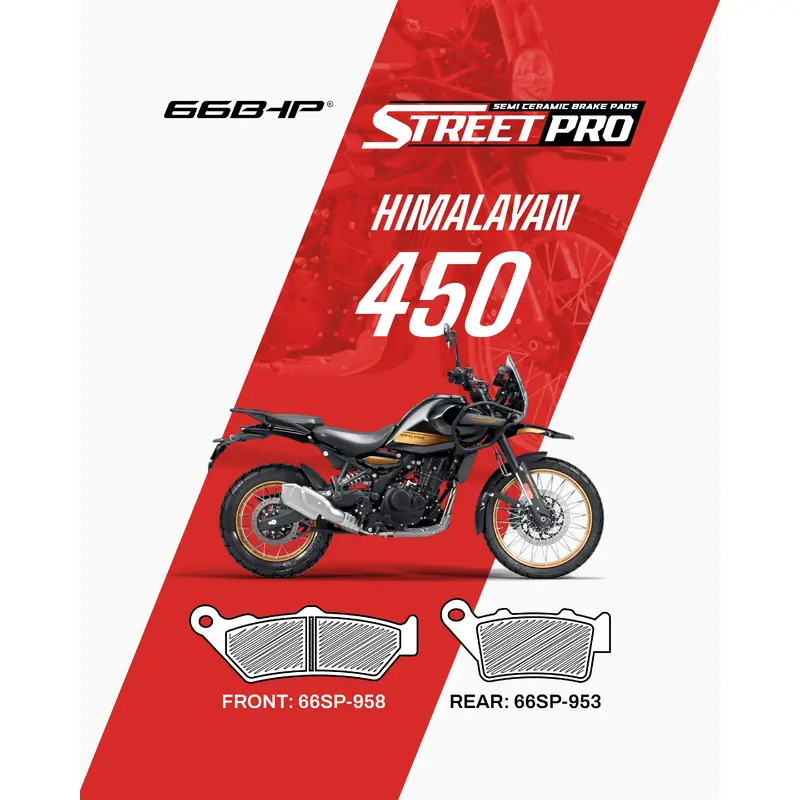Royal Enfield Himalayan 450 Street Pro Semi Ceramic Brake Pads