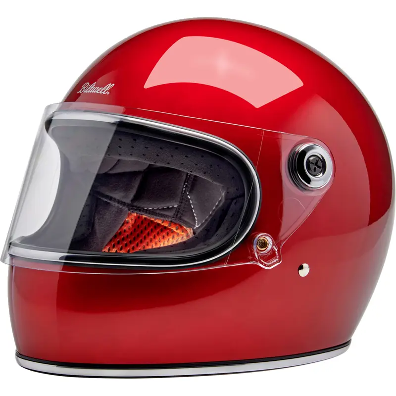 BILTWELL Gringo S Helmet - Metallic Cherry Red - Small 1003-351-502