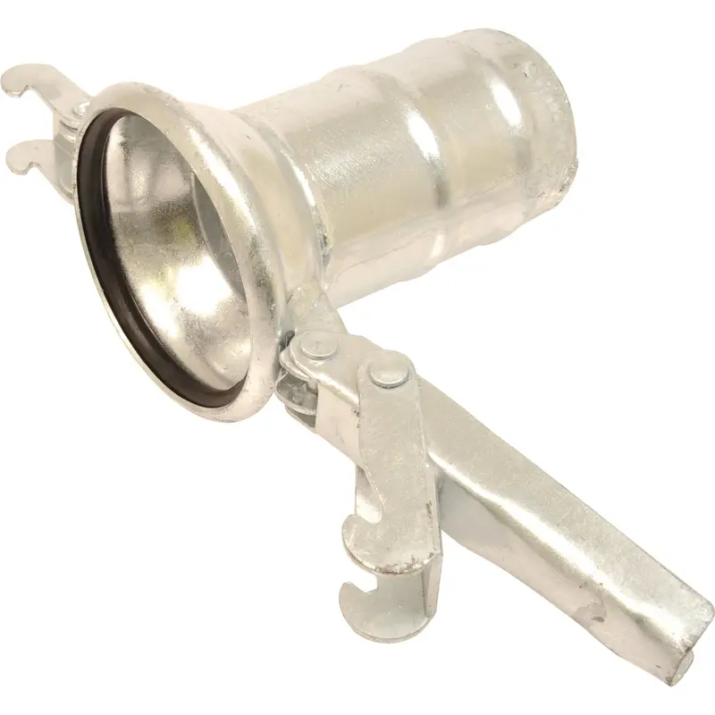Coupling with hose end - Female 5'' (120mm) x5'' (120mm) (Galvanised) - S.115060