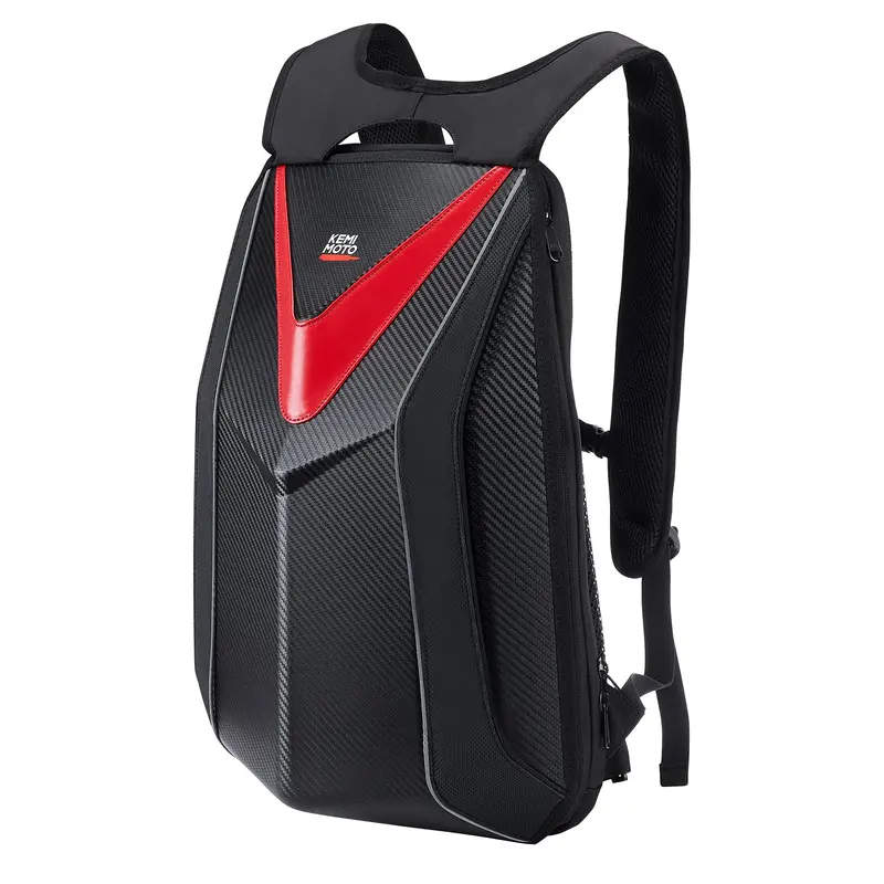 20L Motorcycle Hardshell Expandable Backpack