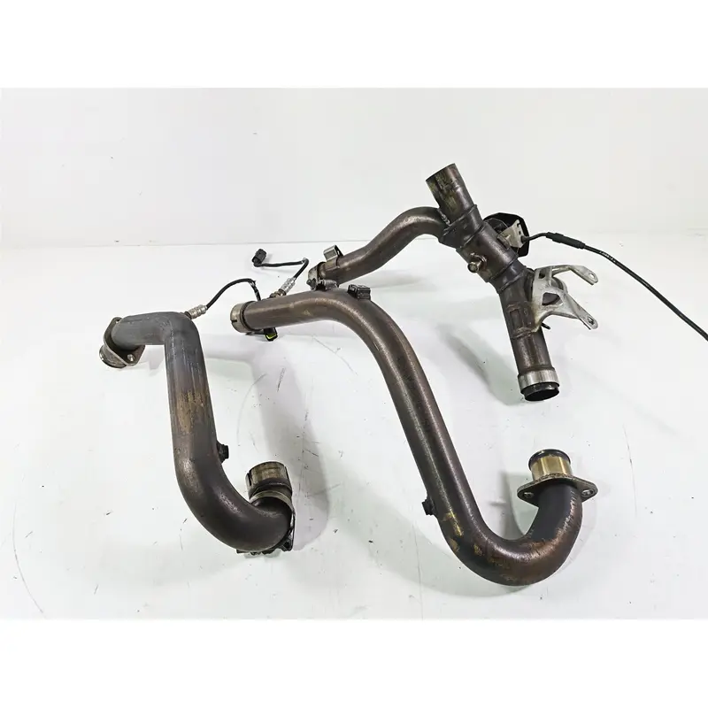 2009 Ducati Monster 1100 S Exhaust Header & Servo Motor Set 57211551B 59340301A