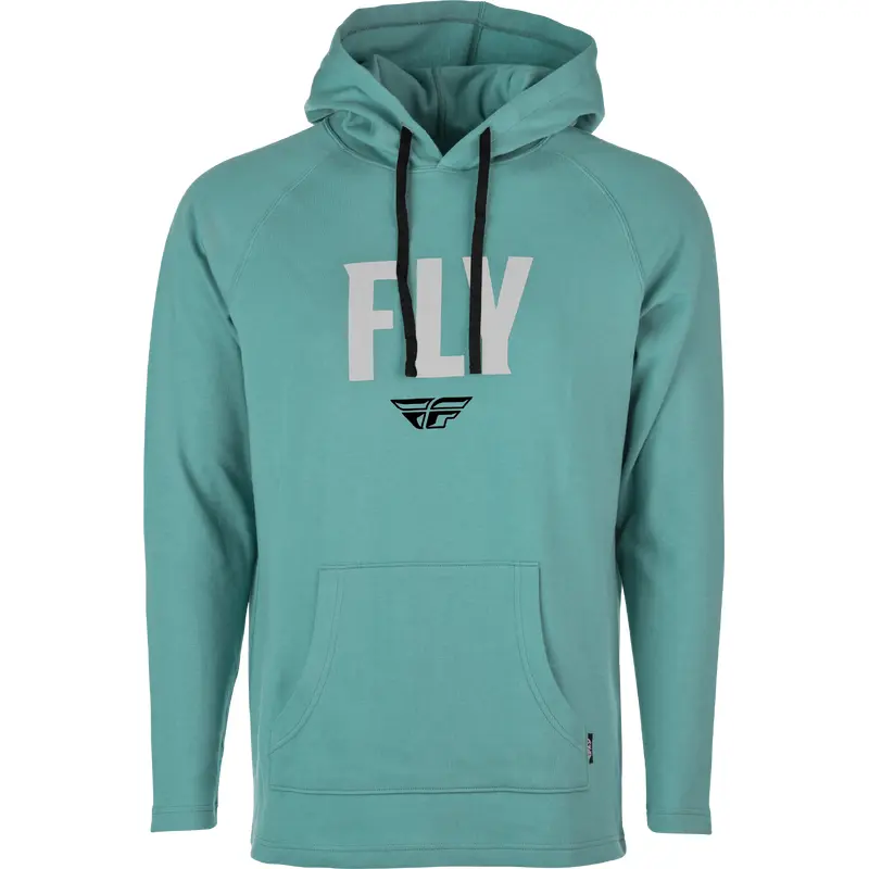 Fly Weekender Pullover Hoodie Sea Green/Grey Md