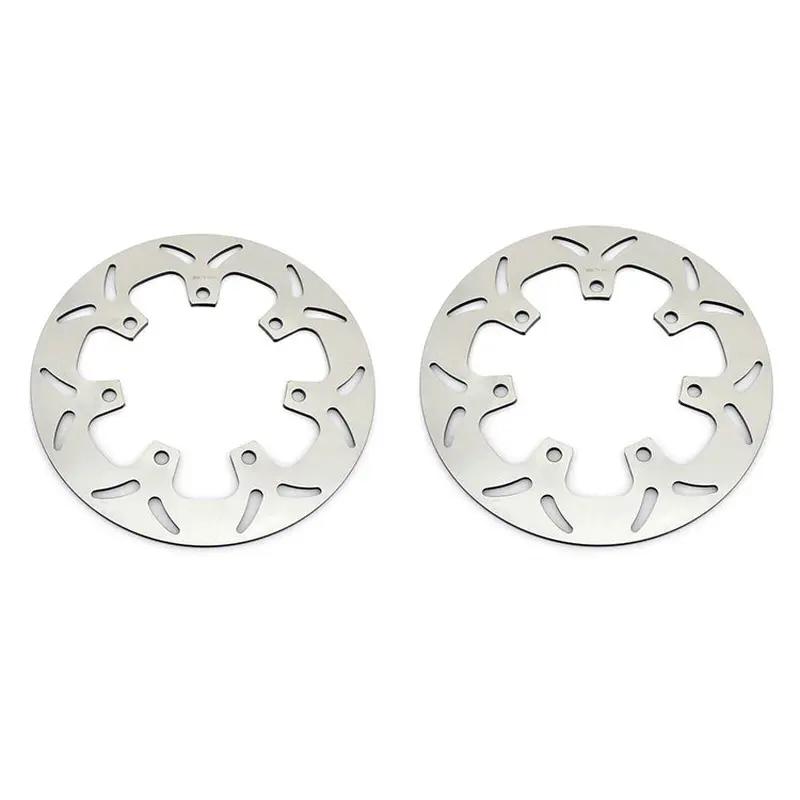 2pcs Front Brake Disc Rotors for Kawasaki Z550 G1-G9 (GT550) 1983-2001