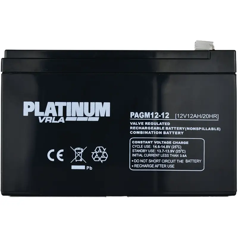 Battery PAGM100-12| , 12V, AH Capacity @20HR: 100 - S.45337