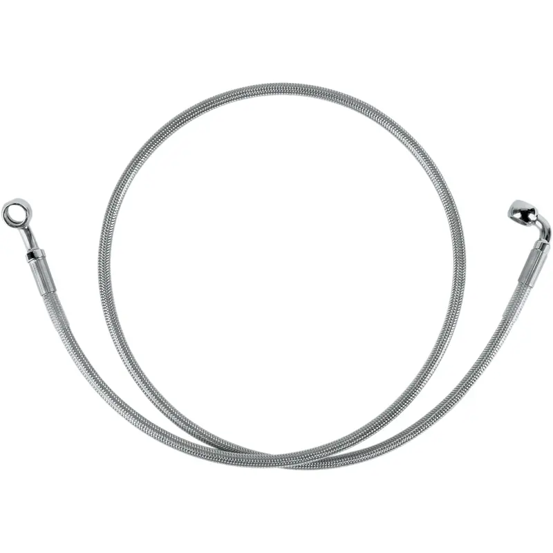 DRAG SPECIALTIES Brake Line - Front - Stainless Steel 640113