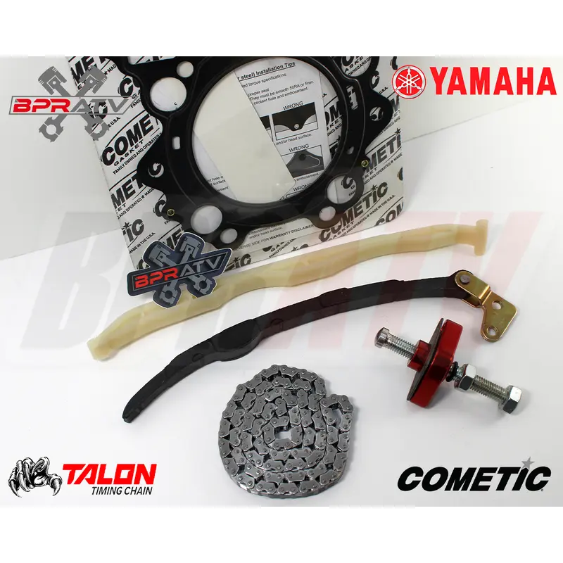 Yamaha Rhino 660 YXR660 Cam Timing Chain Guides Tensioner Kit Cometic MLS Gasket