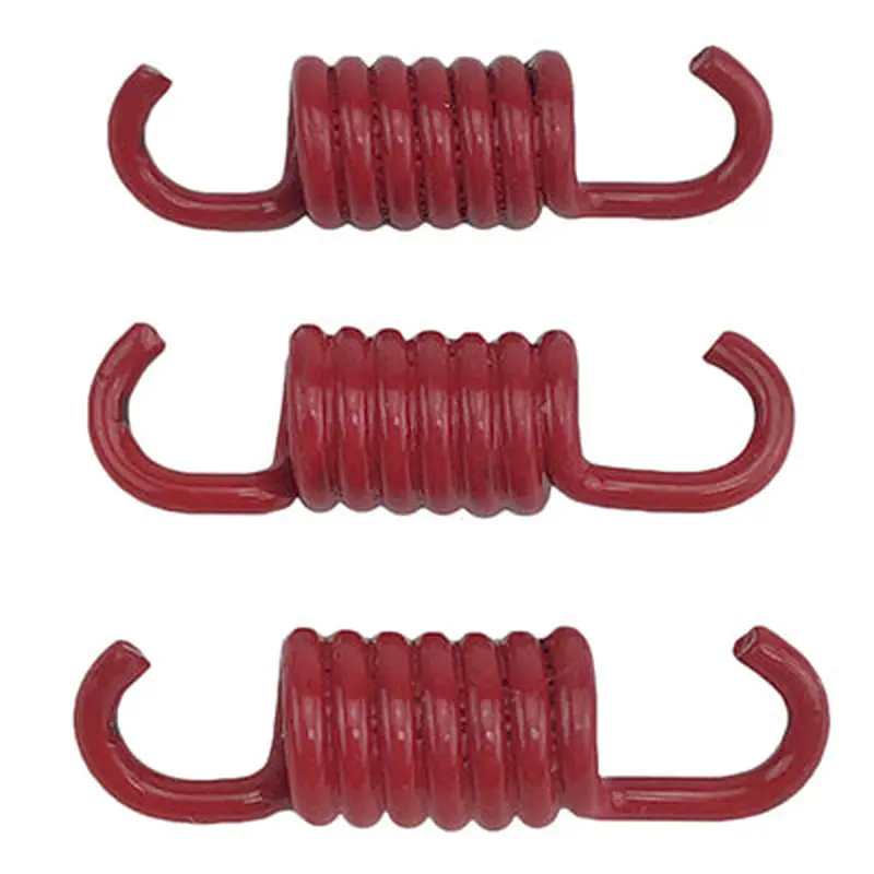 Clutch Engagement Spring 2000 RPM for GY6 49cc 50cc - Red - Set of 3