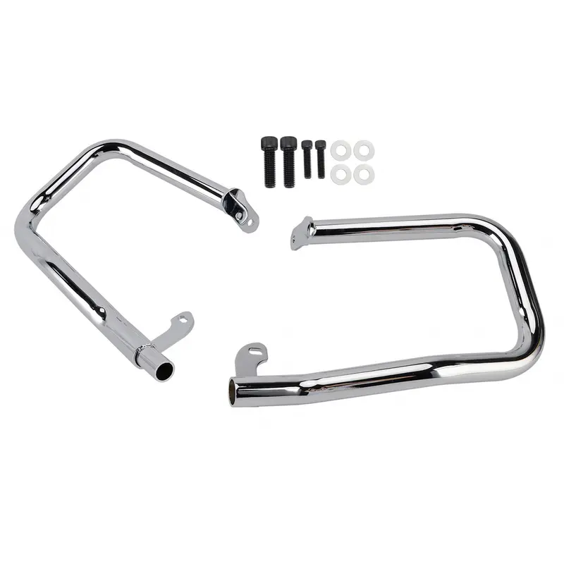 2014-2024 Harley Touring Glide Bumper Engine Protection Guard Crash Bar Chrome
