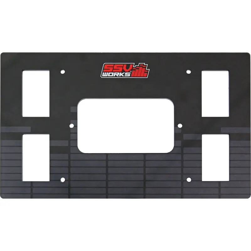 Ssv Dash Plate Kit Pol Rzr