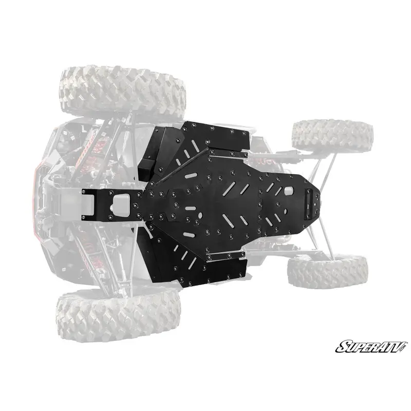SuperATV Polaris RZR XP Full Skid Plate FSP-P-RZRXP