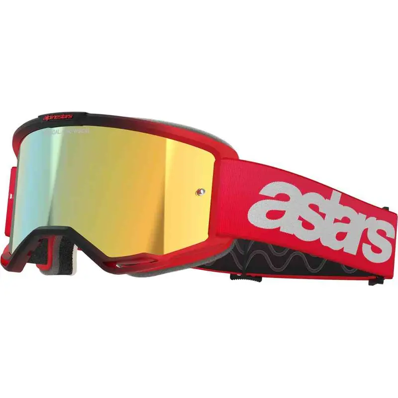 Alpinestars Vision 5 Blaze RED Mirror Motocross Goggle