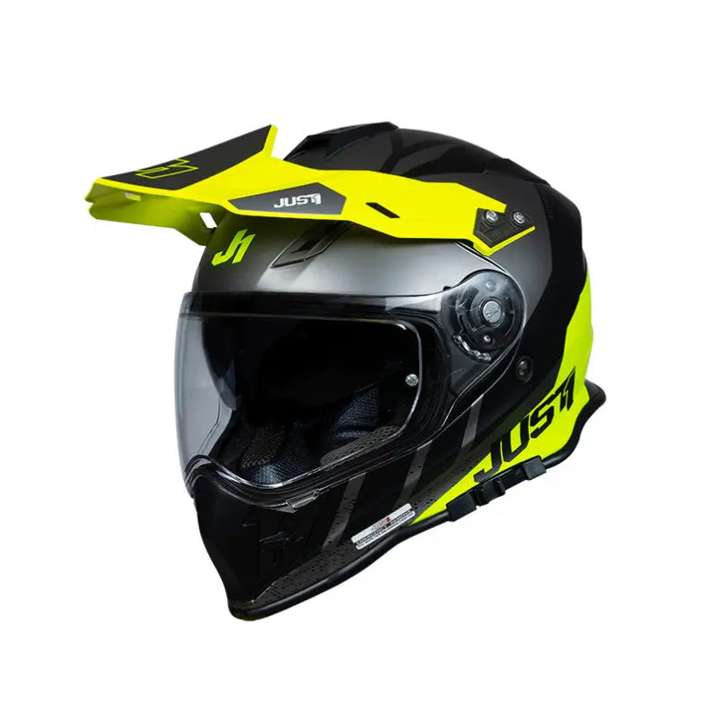 J34 OUTERSPACE Tour Helmet- Fluo Yellow / Black