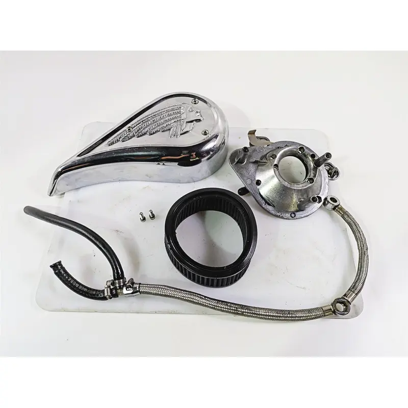 2002 Indian Spirit Deluxe Air Cleaner Breather Filter Set 07-809 07-800