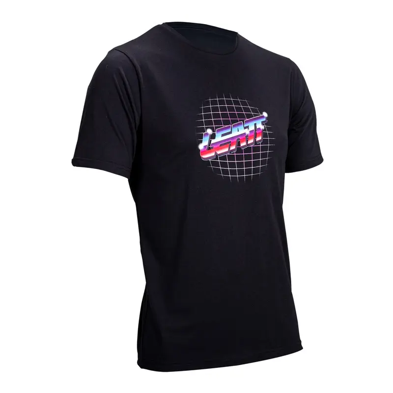 Leatt Core T-Shirt (Graphic)- Black