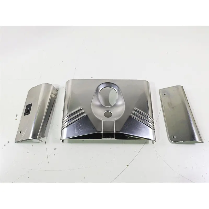 2004 Harley Softail FLSTF Fat Boy Headlight Fork Tube Cover Set 67808-86