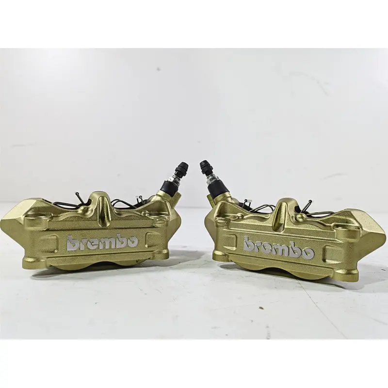 2016 BMW S1000RR K46 Brembo Front Brake Caliper Set Gold 34117714783 34117714784