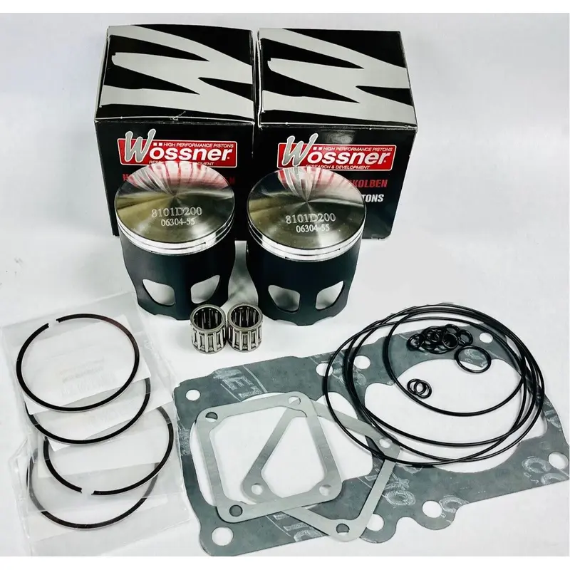 Yamaha Banshee 64.50mm Wossner Pistons .50 Over Forged Coated Piston Top End Kit