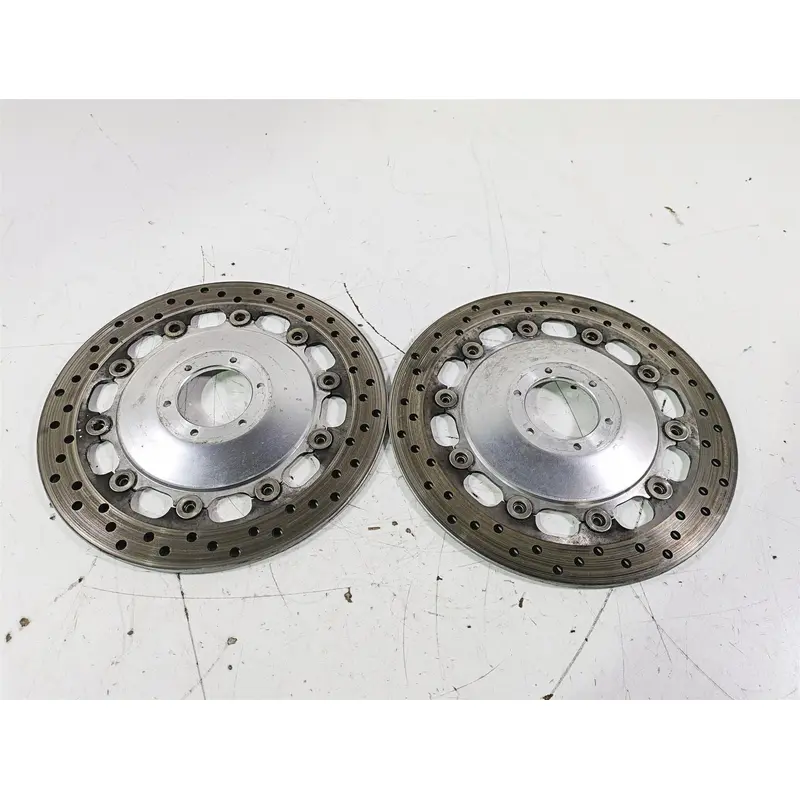 2002 Honda GL1500 CD Valkyrie Deluxe Front Brake Rotor Disc Set 45220-MZ0-003